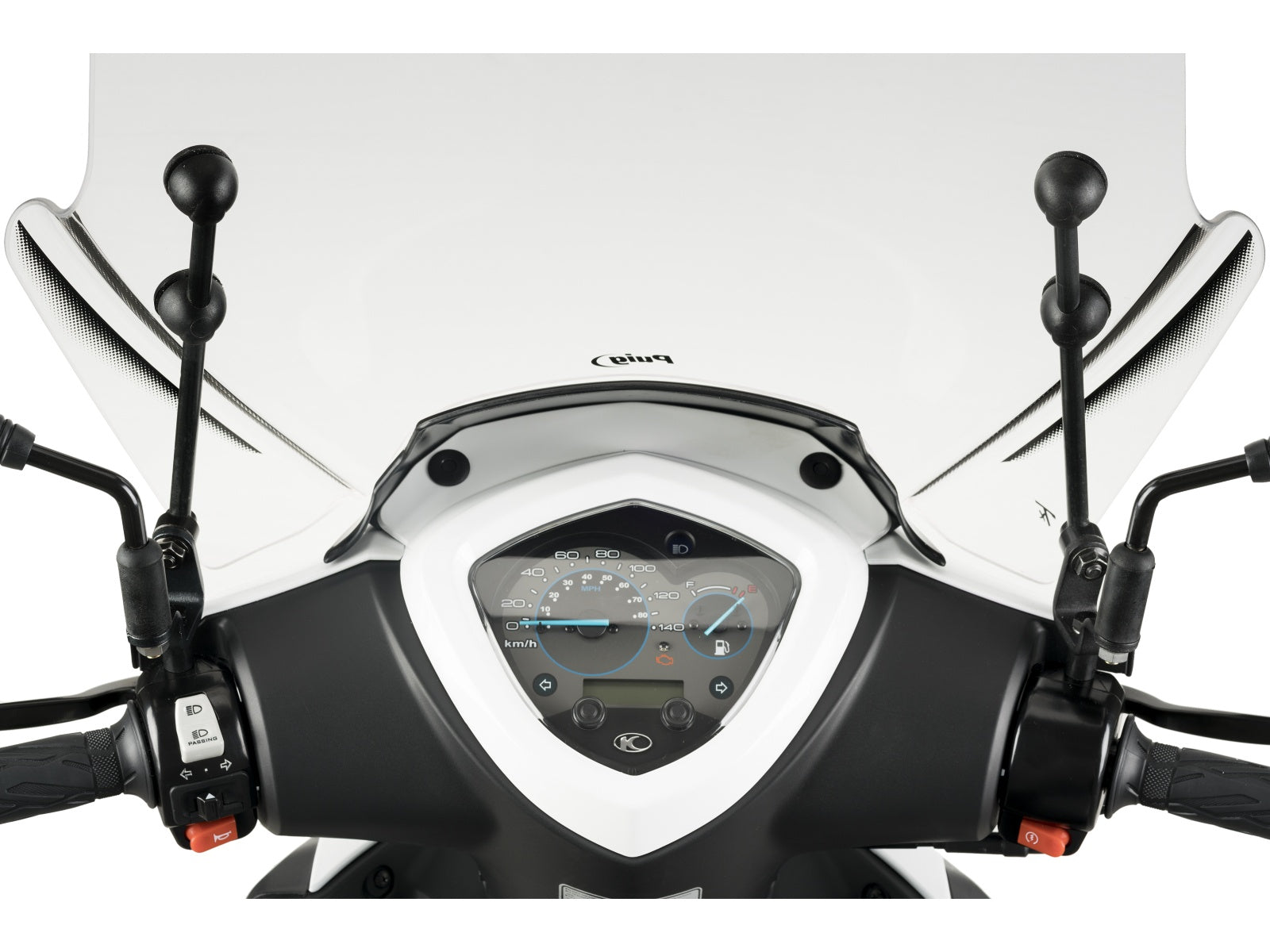 Puig TX Screen In Clear for Kymco Agility 50 City (20-25)