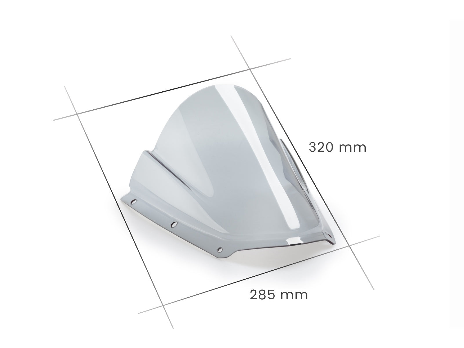 Puig Z-Racing Screen In Clear for Kawasaki ZX-10RR (21-25)