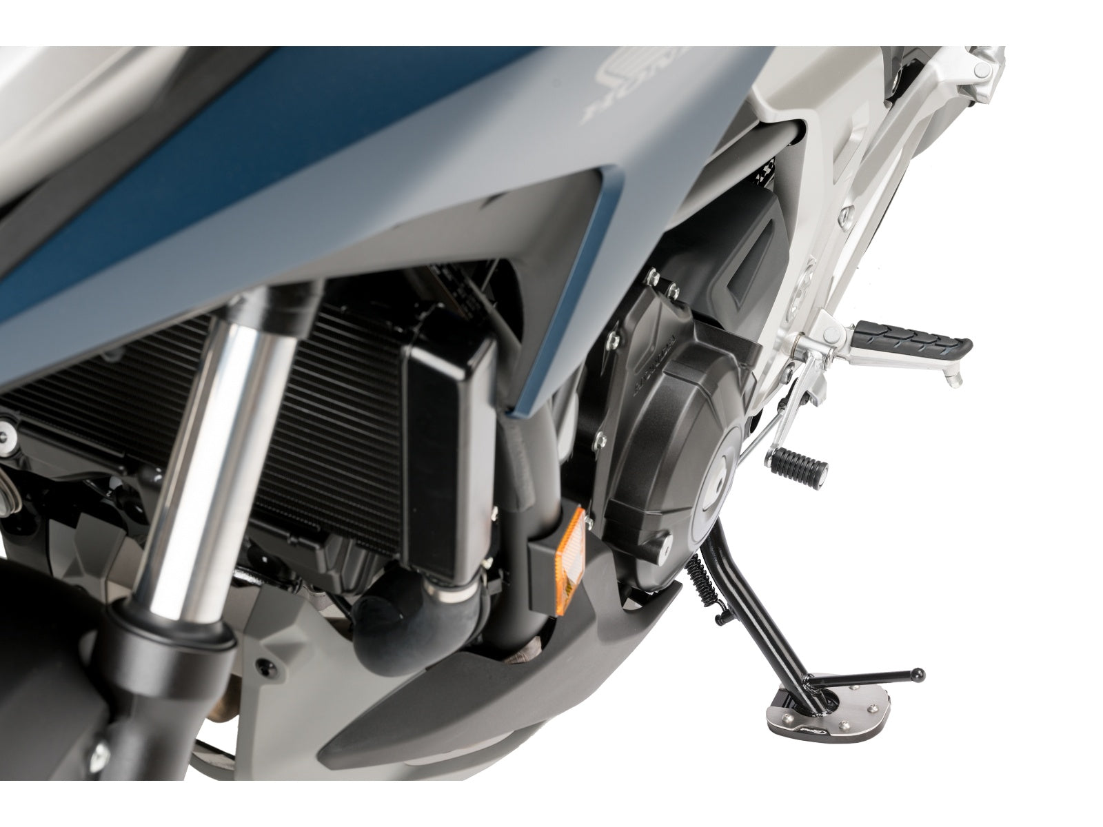 Puig Kickstand Extension Pad In Black for Honda NC750 X (21-25)