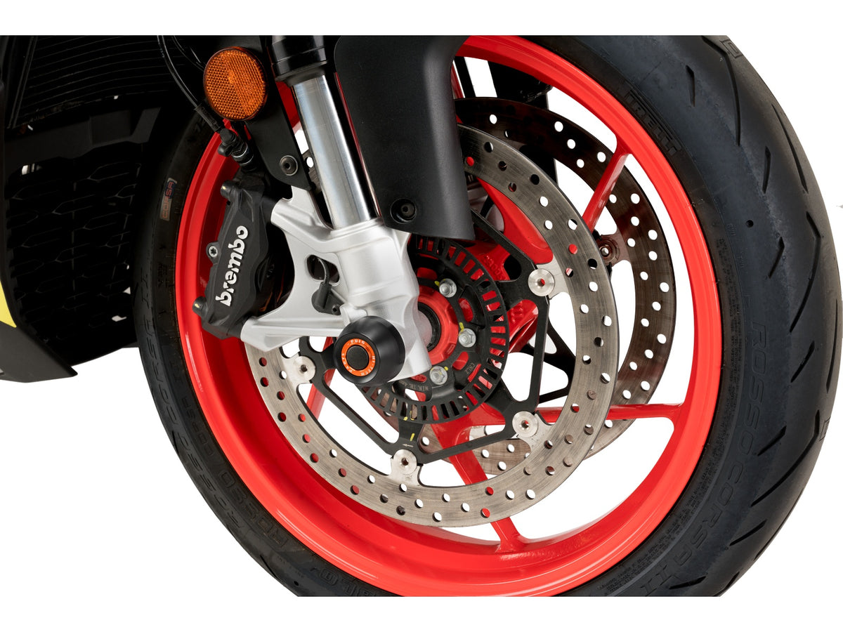 Puig Front Fork Protector In Black for Aprilia RS660 (21-25)