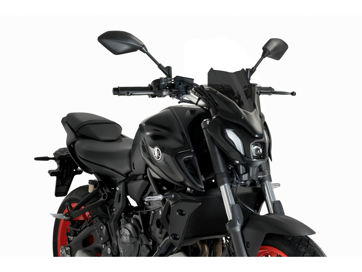 Puig New Generation Sport Screen In Clear for Yamaha MT-07 (21-24)