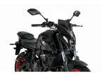 Puig New Generation Sport Screen In Clear for Yamaha MT-07 Pure (23-24)