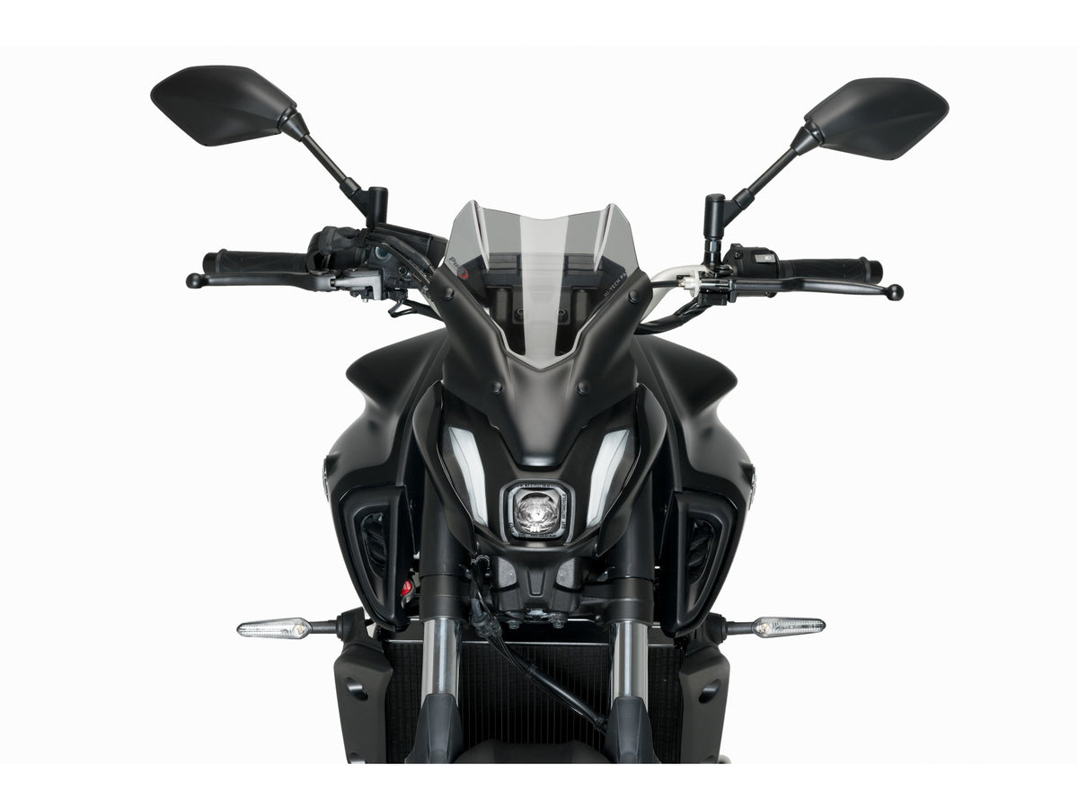 Puig New Generation Sport Screen In Clear for Yamaha MT-07 Pure (23-24)
