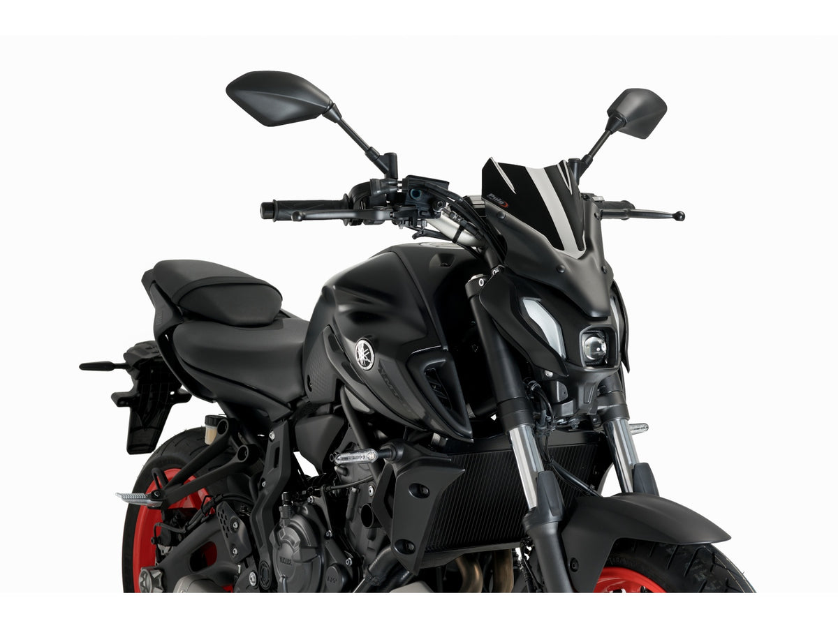 Puig New Generation Sport Screen In Clear for Yamaha MT-07 (21-24)