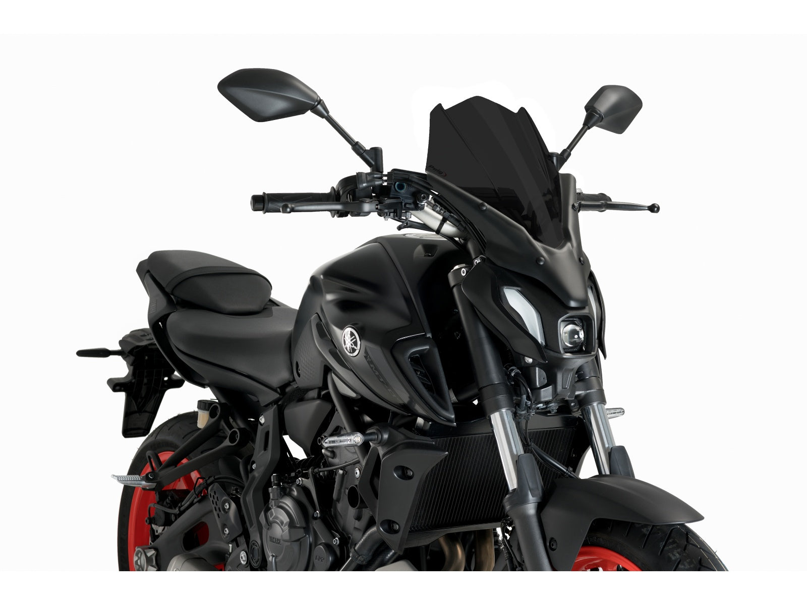 Puig New Generation Touring Screen In Clear for Yamaha MT-07 Pure (23-24)