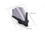 Puig New Generation Touring Screen In Clear for Yamaha MT-07 Pure (23-24)