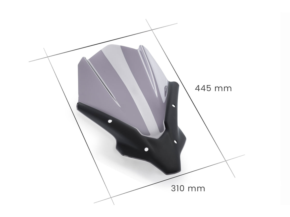 Puig New Generation Touring Screen In Clear for Yamaha MT-07 Pure (23-24)