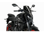 Puig New Generation Touring Screen In Clear for Yamaha MT-07 Pure (23-24)
