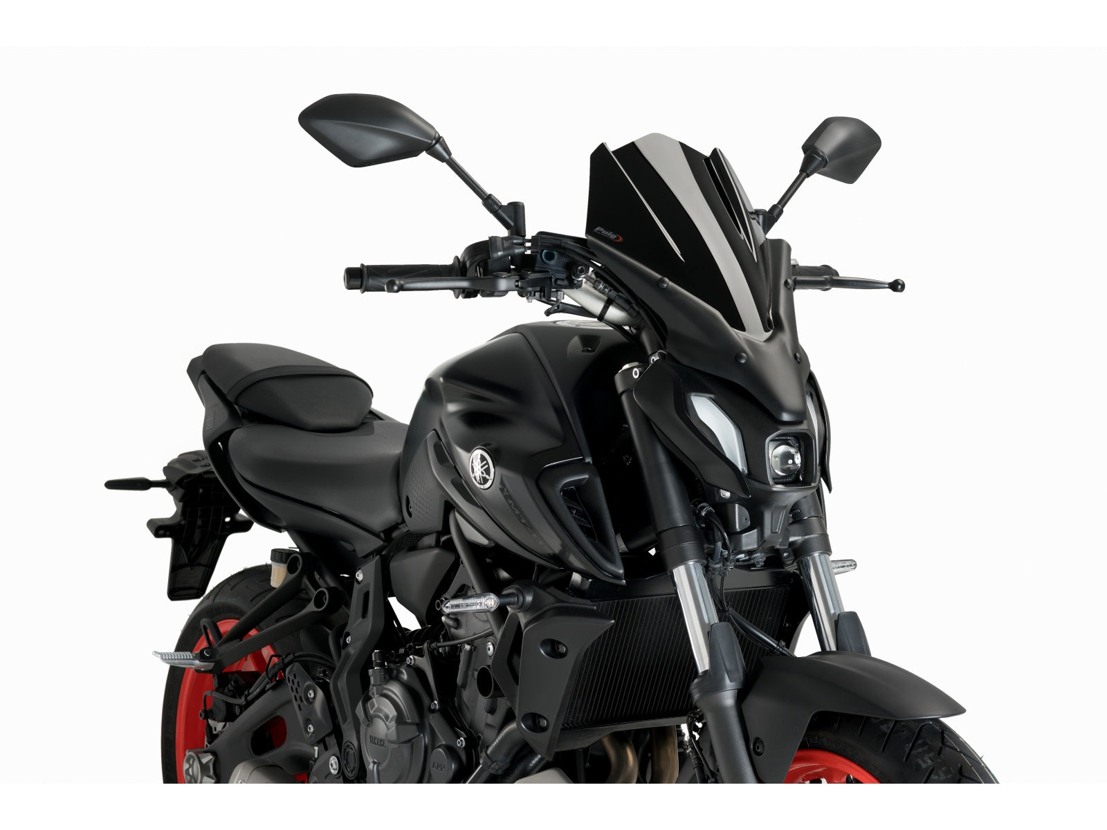 Puig New Generation Touring Screen In Clear for Yamaha MT-07 Pure (23-24)