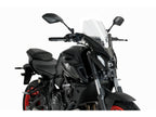 Puig New Generation Touring Screen In Clear for Yamaha MT-07 Pure (23-24)