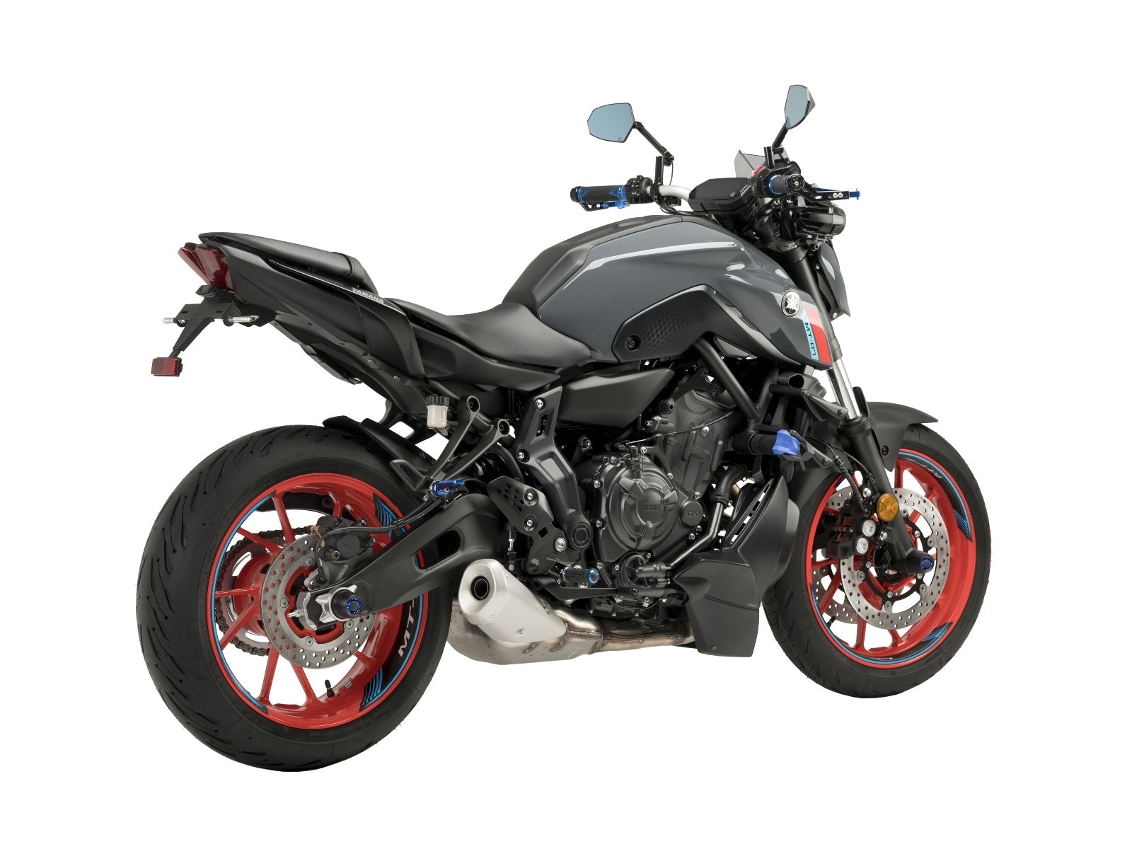 Puig Belly Pan In Matt Black for Yamaha MT-07 Pure (23-24)