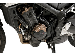 Puig Engine Cover In Black for Honda CB650 R Neo Sports Cafe (19-20)