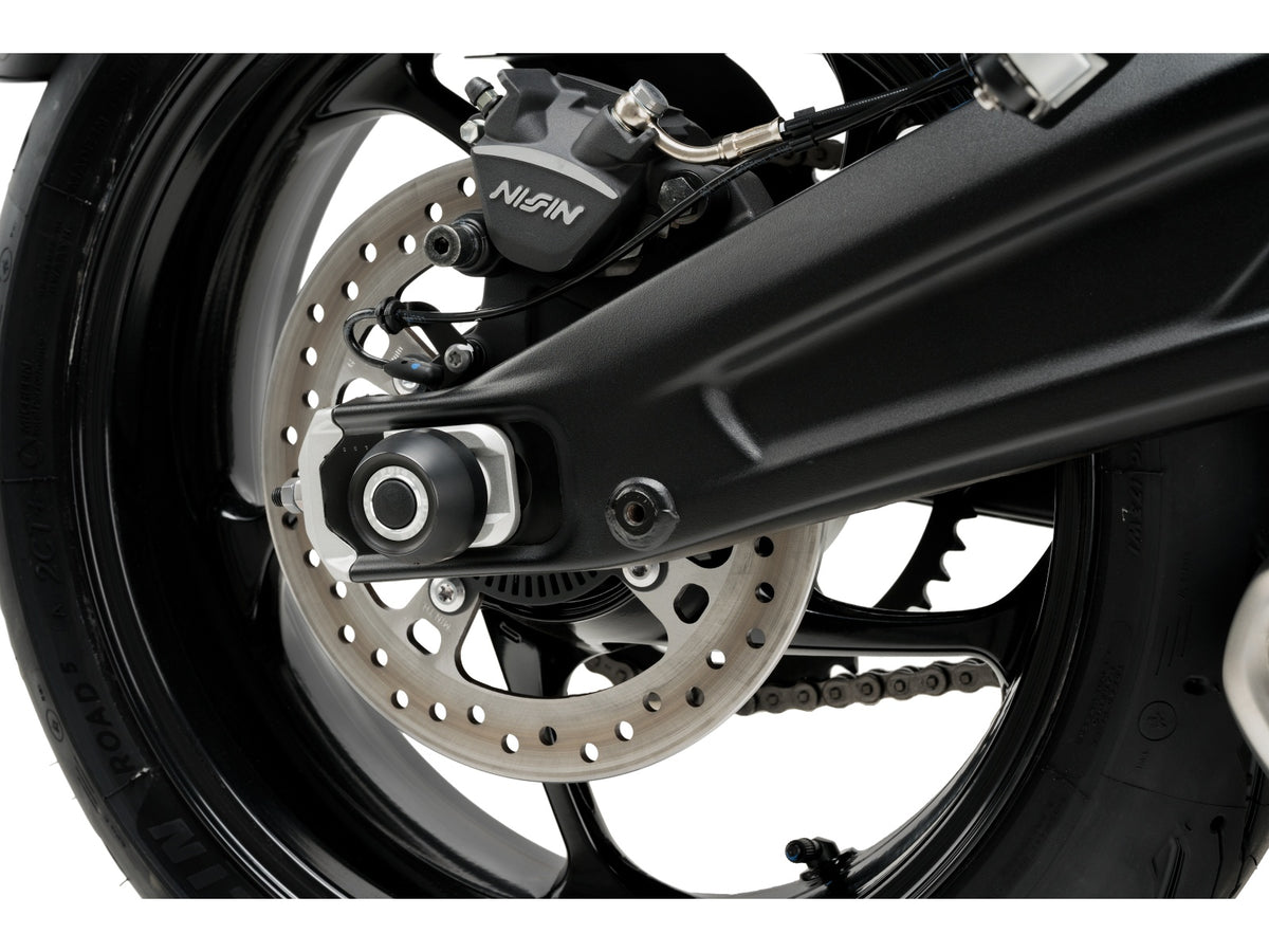 Puig Swing Arm Protector In Black for Triumph Trident 660 (21-25)