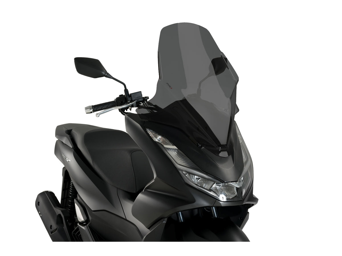 Puig V-Tech Line Touring Screen In Clear for Honda PCX 125 (21-24)