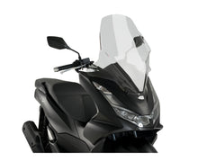 Puig V-Tech Line Touring Screen In Clear for Honda PCX 125 (21-24)