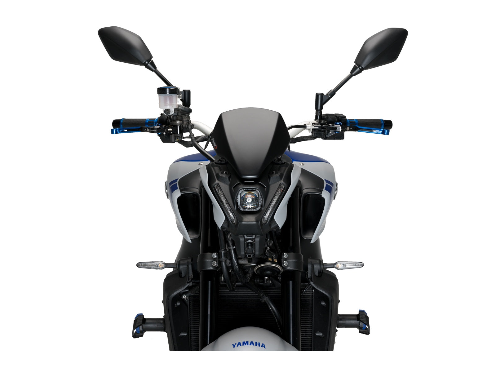Puig New Generation Sport Screen In Matt Black for Yamaha MT-09 SP (21-23)