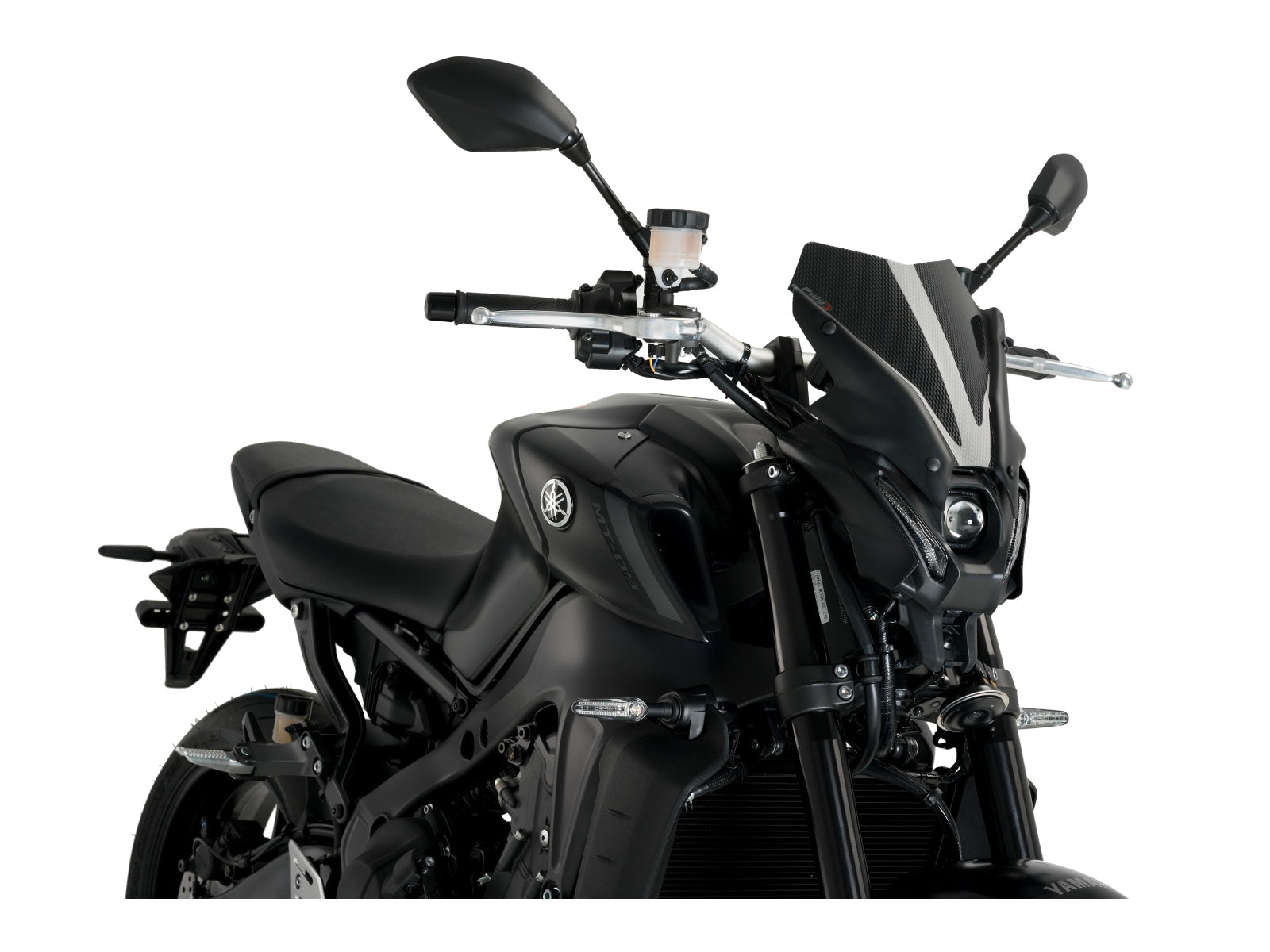 Puig New Generation Sport Screen In Clear for Yamaha MT-09 SP (21-23)