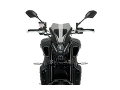Puig New Generation Sport Screen In Clear for Yamaha MT-09 SP (21-23)