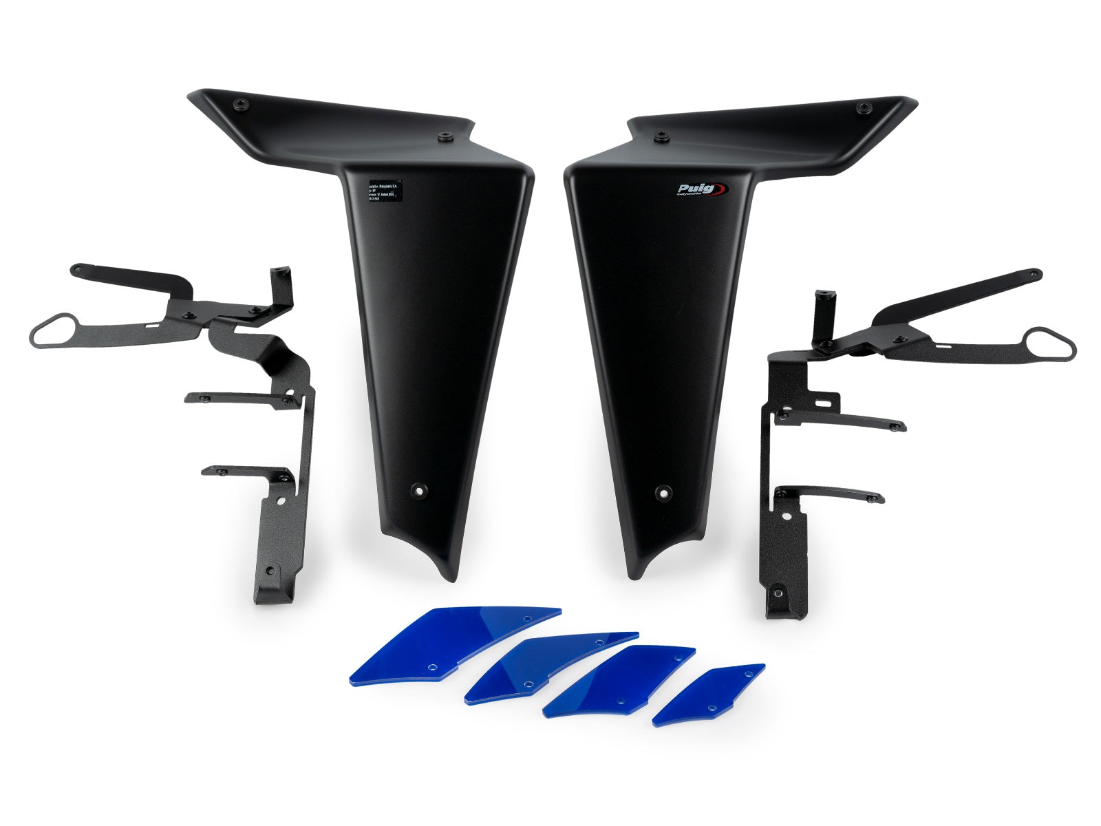Puig GP Front Downforce Spoilers for Yamaha MT-09 SP (21-23)