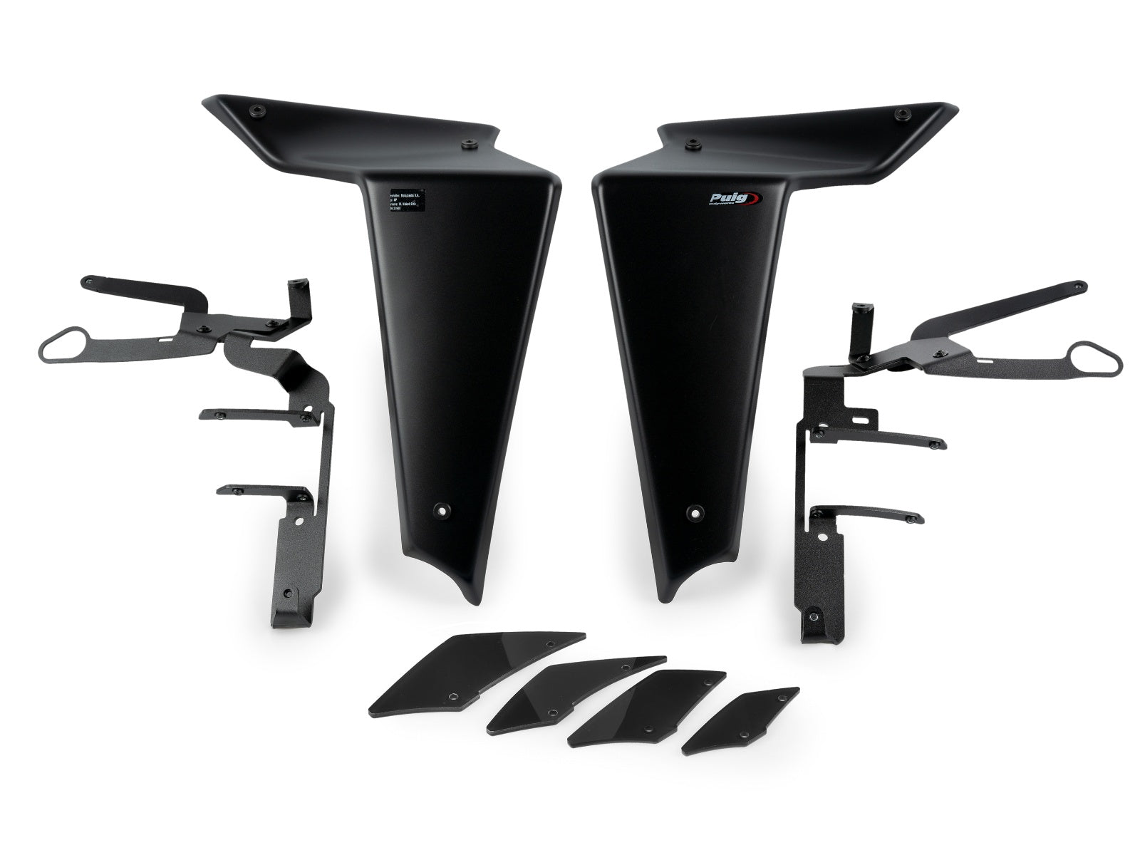 Puig GP Front Downforce Spoilers for Yamaha MT-09 (21-23)
