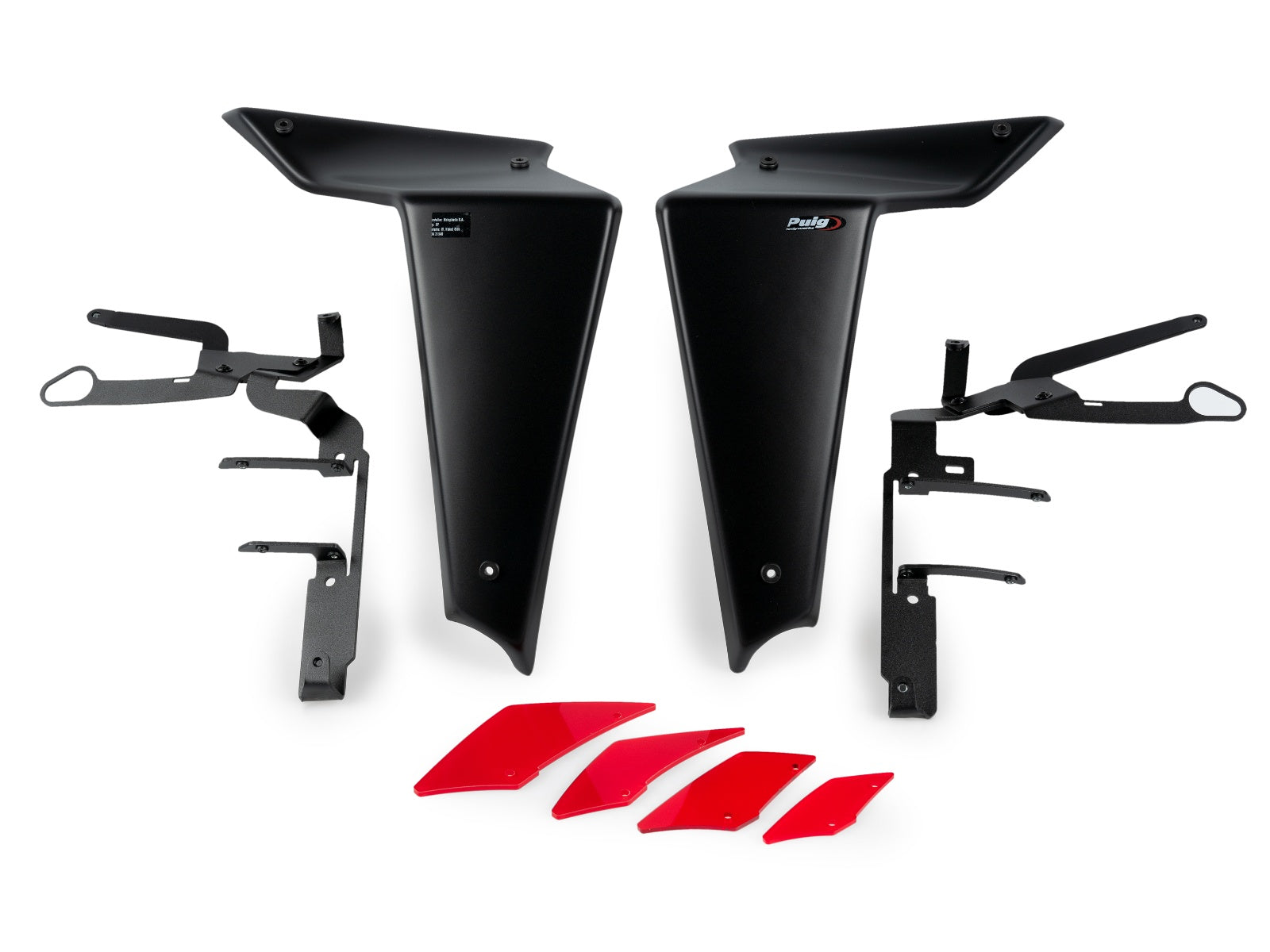 Puig GP Front Downforce Spoilers for Yamaha MT-09 (21-23)