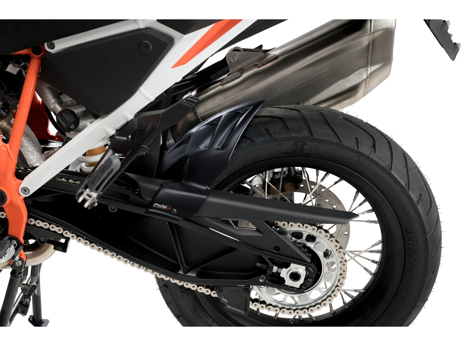 Puig Hugger In Matt Black for KTM 1290 Super Adventure R (21-24)