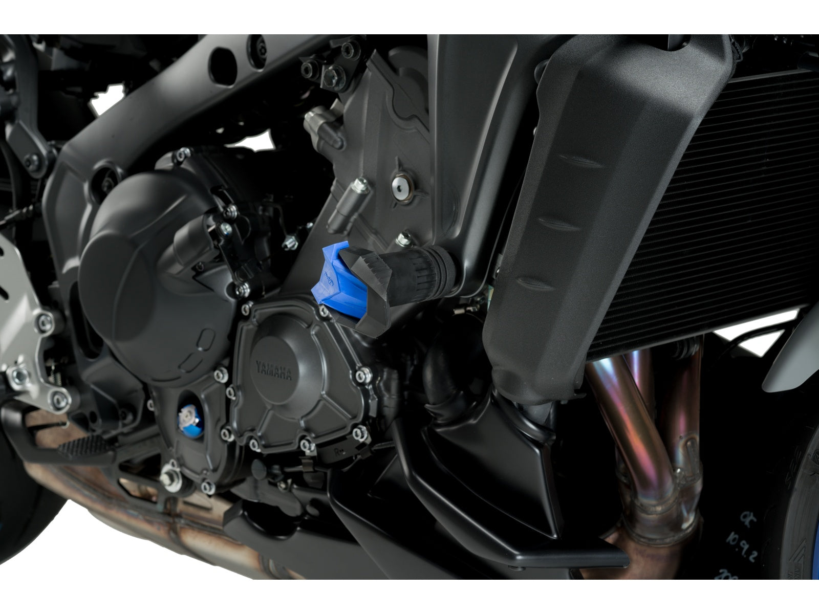 Puig R19 Frame Sliders In Black for Yamaha MT-09 (21-25)