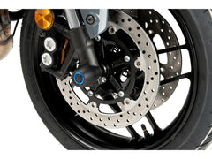 Puig Front Fork Protector In Black for Yamaha Tracer 9 GT (21-24)
