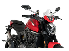 Puig Sport Screen In Clear for Ducati Monster 937 (21-25)