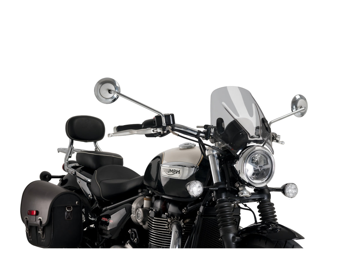 Puig Mito Screen In Clear for Triumph Bonneville Speedmaster (18-25)