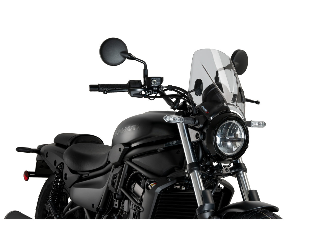 Puig Mito Screen In Clear for Kawasaki Eliminator 500 (24-25) Main image