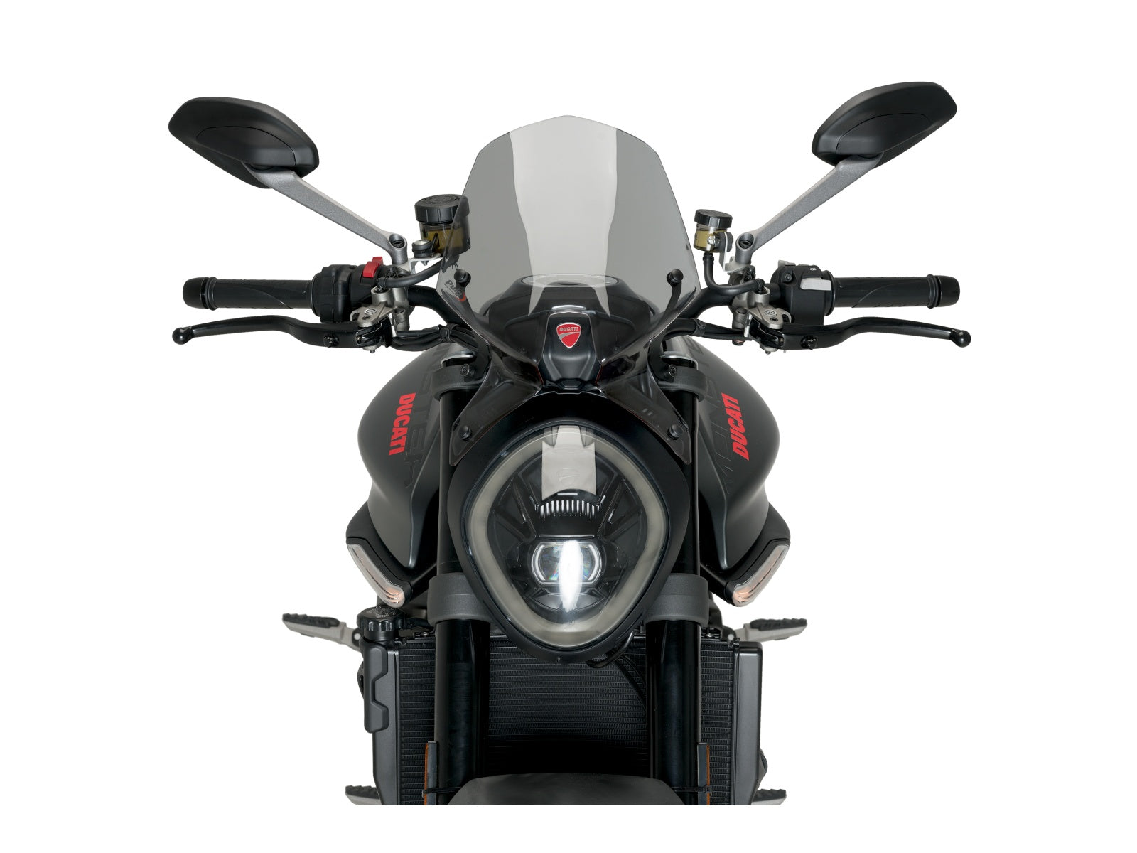 Puig New Generation Sport Screen In Clear for Ducati Monster 937 (21-25)