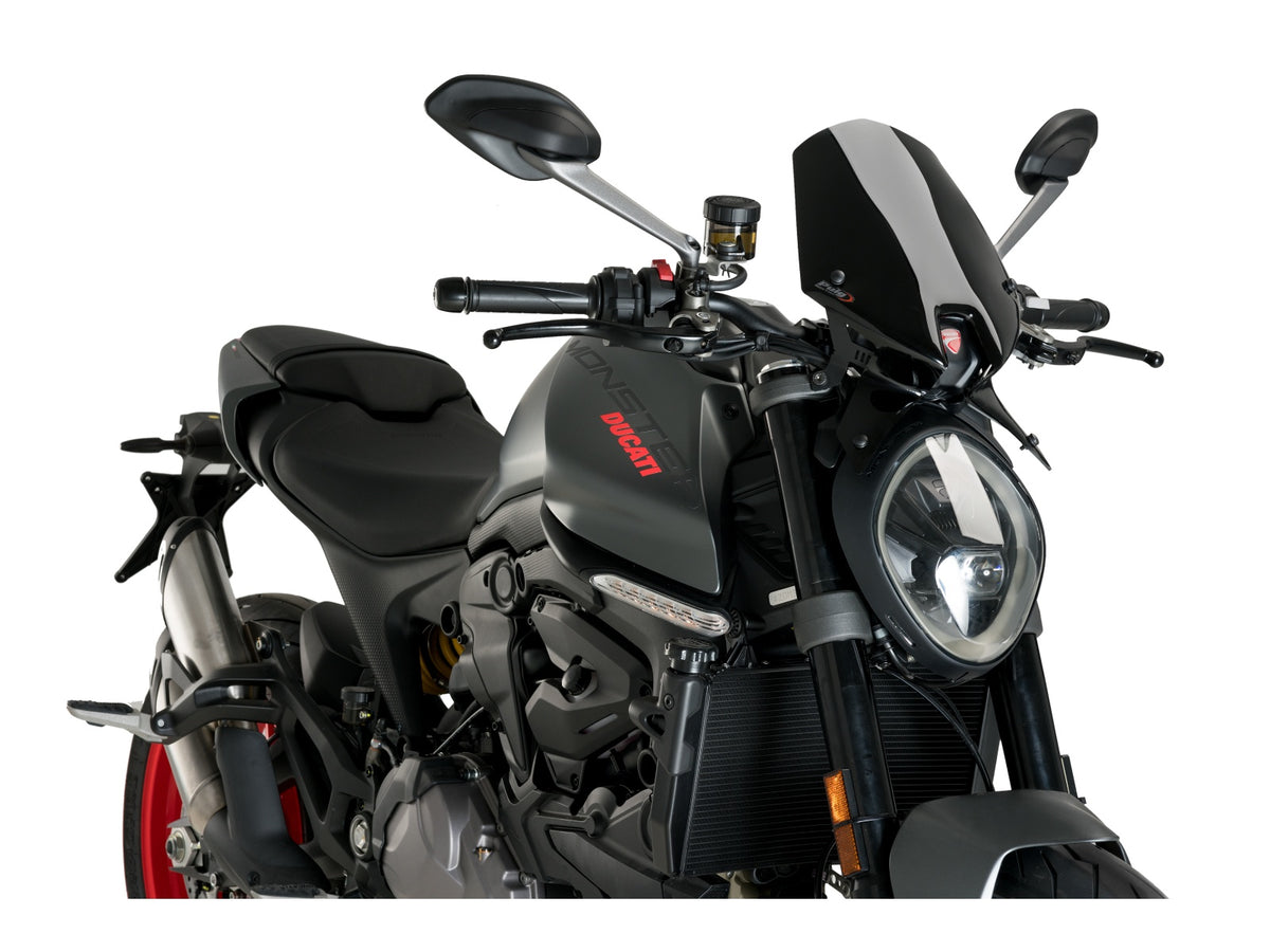 Puig New Generation Sport Screen In Clear for Ducati Monster 937 SP (23-25)