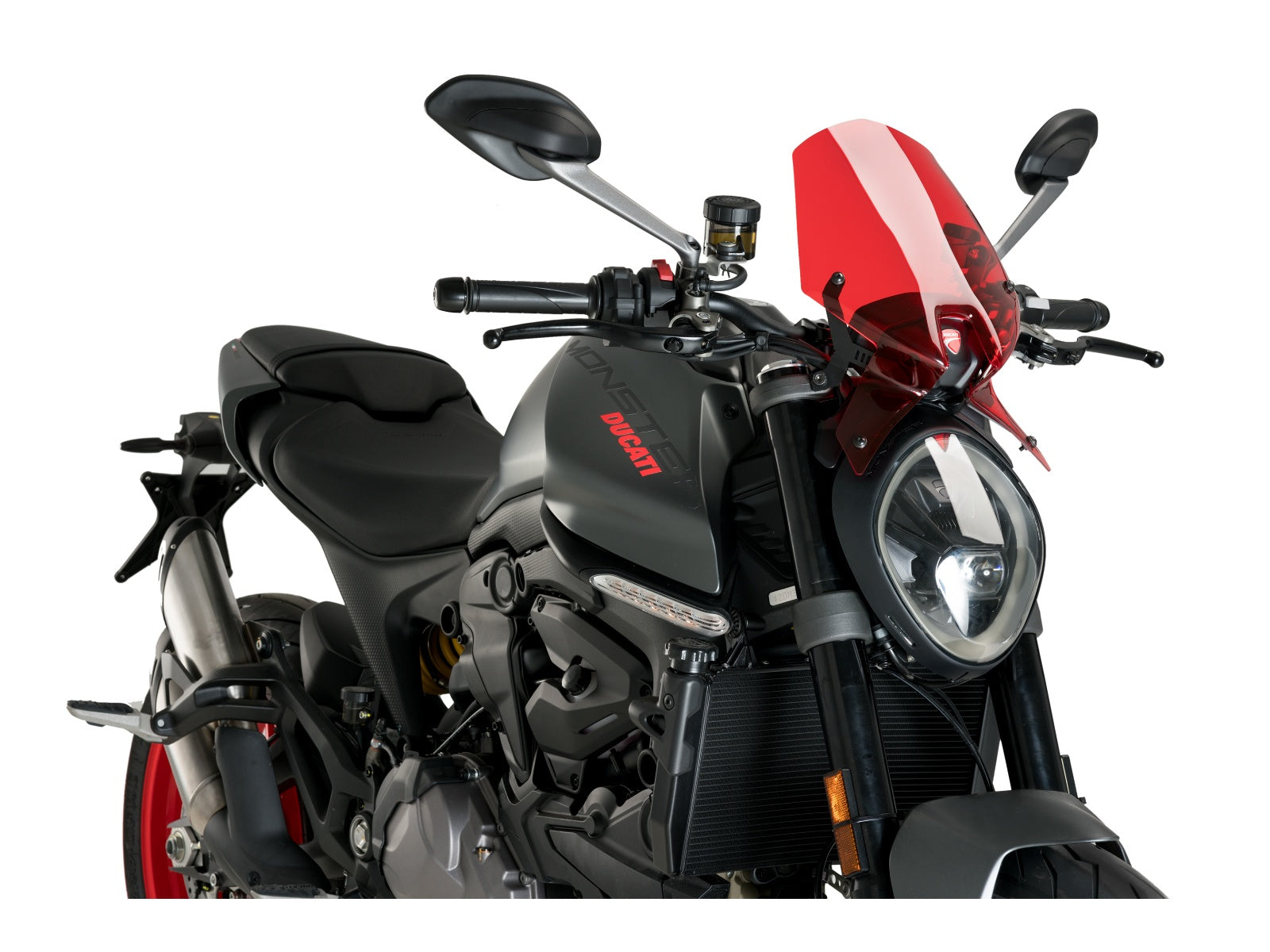 Puig New Generation Sport Screen In Clear for Ducati Monster 937 (21-25)
