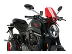 Puig New Generation Sport Screen In Clear for Ducati Monster 937 Plus (21-25)