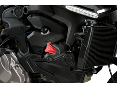 Puig R19 Frame Sliders In Black for Ducati Monster 937 Plus (21-25)