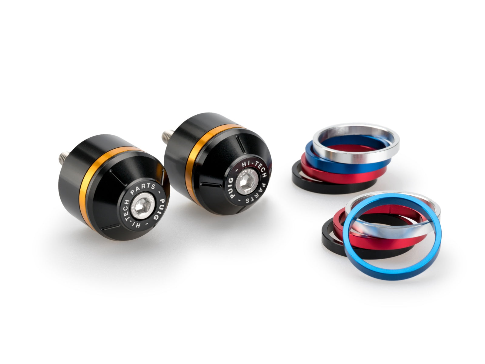 Puig Short Bar Ends With Inserts for Ducati Monster 937 (21-25)