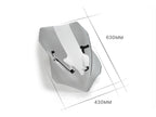 Puig Touring Screen In Clear for Ducati Multistrada 1200 V4 (21-25)