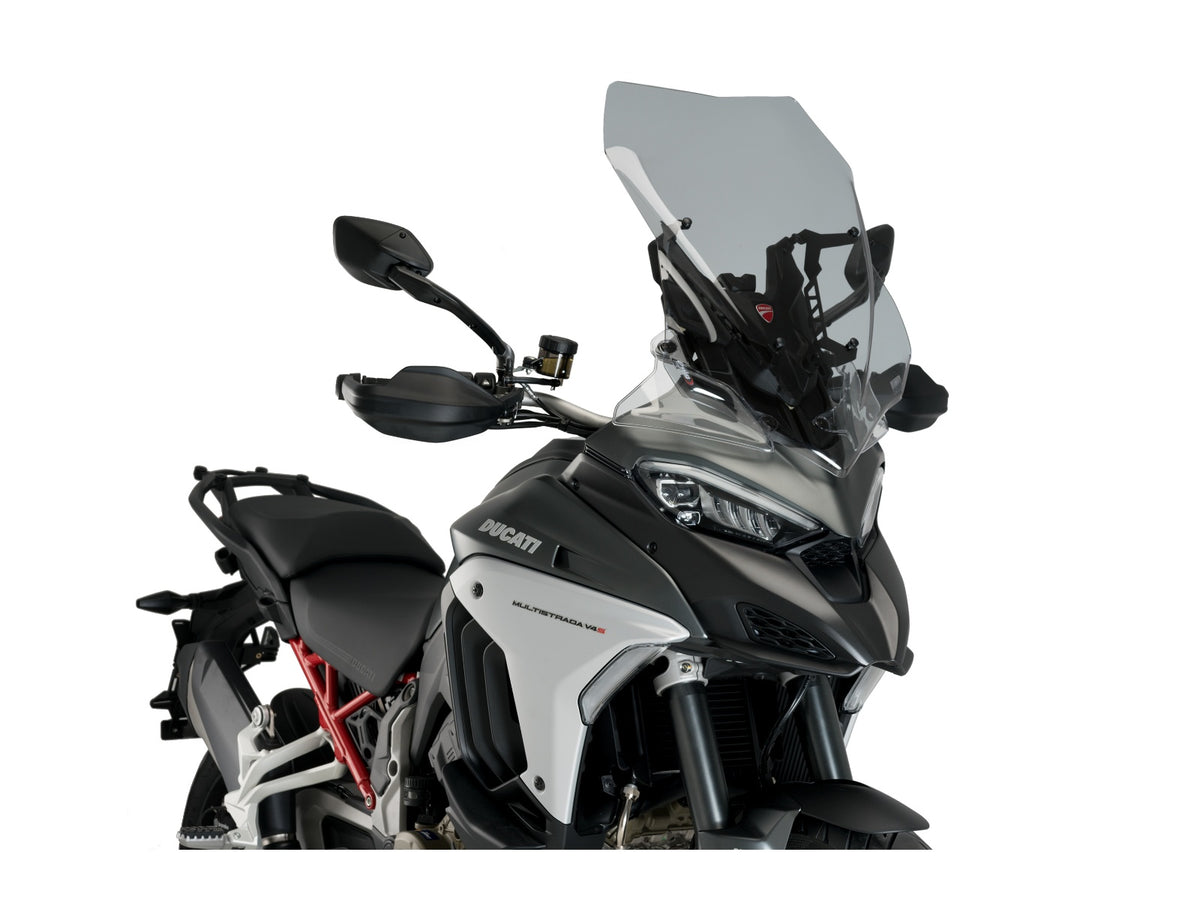 Puig Touring Screen In Clear for Ducati Multistrada 1200 V4 Rally (21-25)