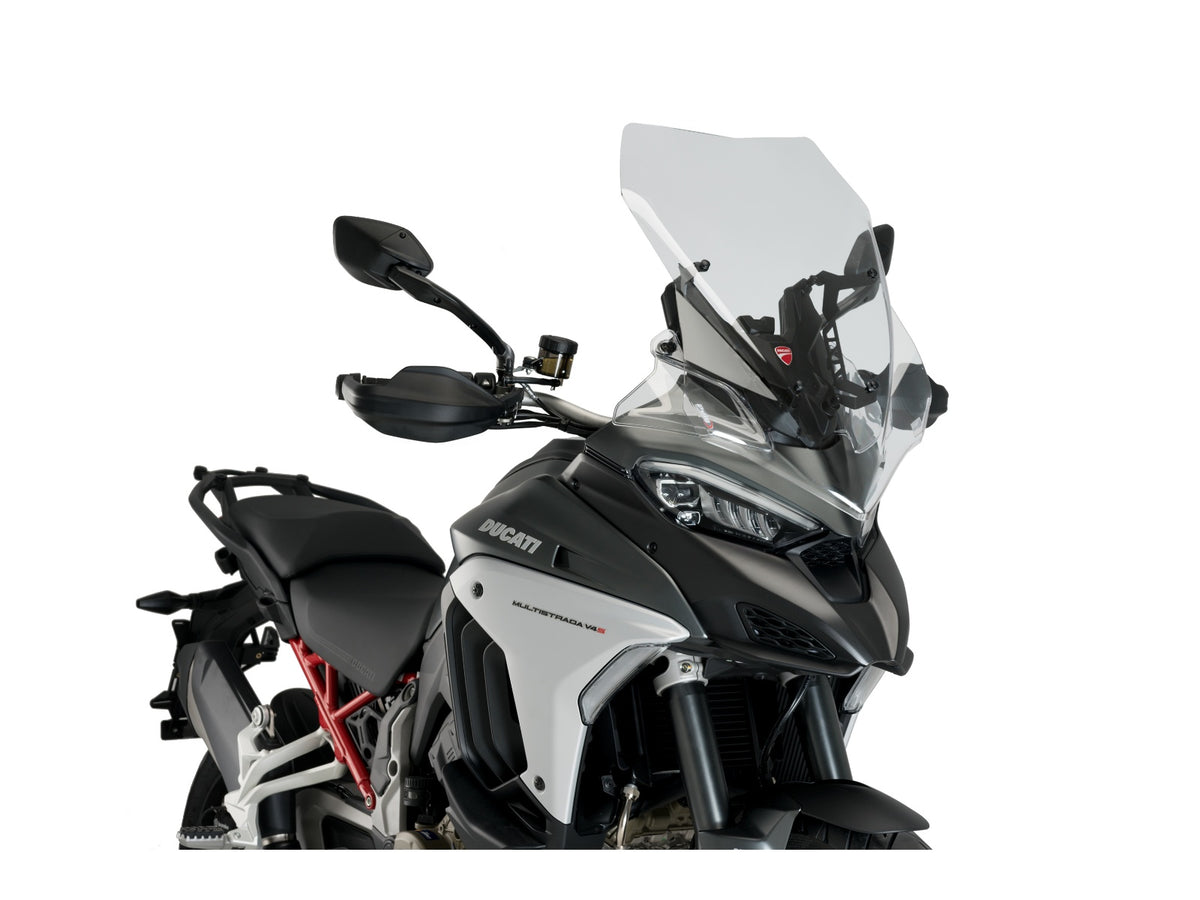 Puig Touring Screen In Clear for Ducati Multistrada 1200 V4 Rally (21-25) Main image