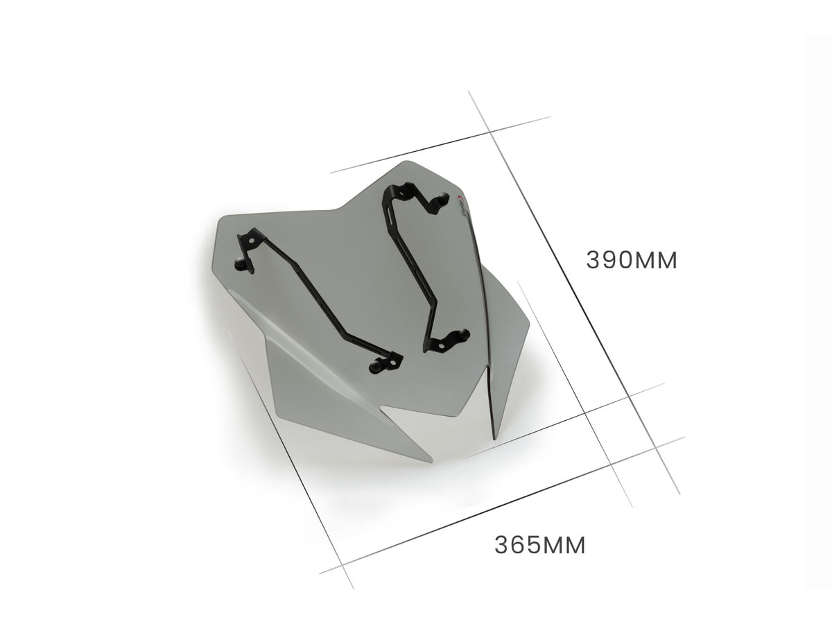 Puig Sport Screen In Clear for Ducati Multistrada 1200 V4 Pikes Peak (21-25)