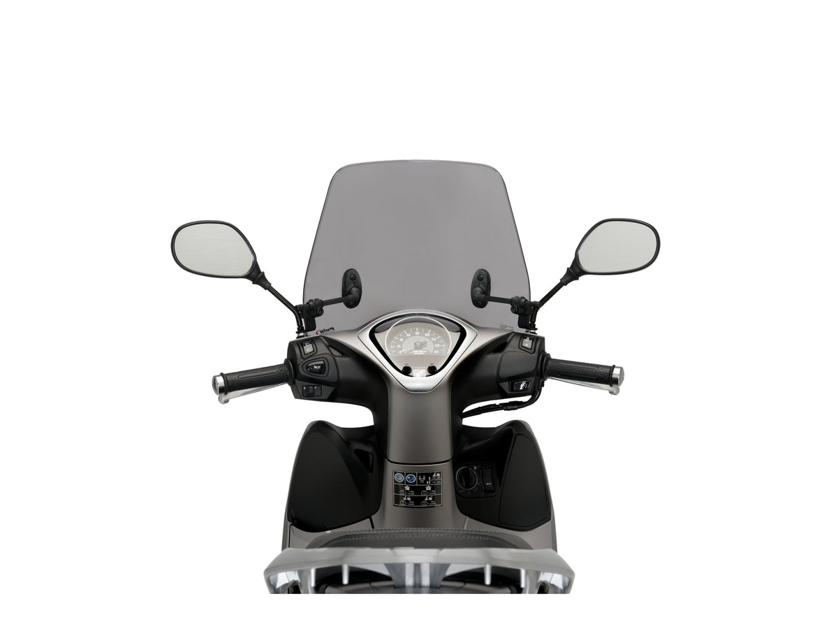 Puig Traffic Screen In Clear for Honda SH125 Mode (21-25) Main image