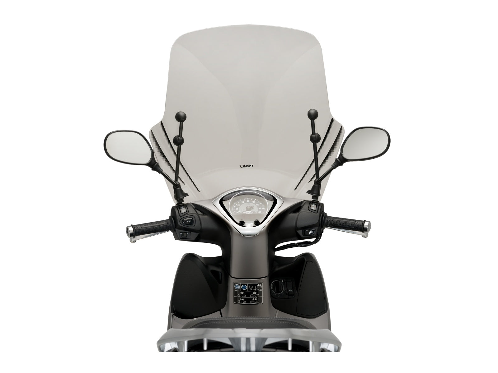 Puig TX Screen In Clear for Honda SH125 Mode (21-25)