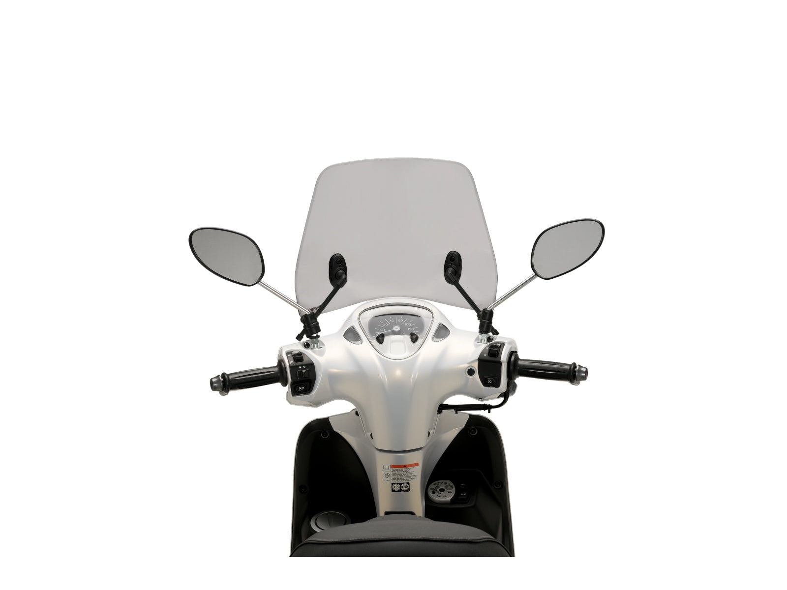 Puig Traffic Screen In Clear for Yamaha Delight (21-25)