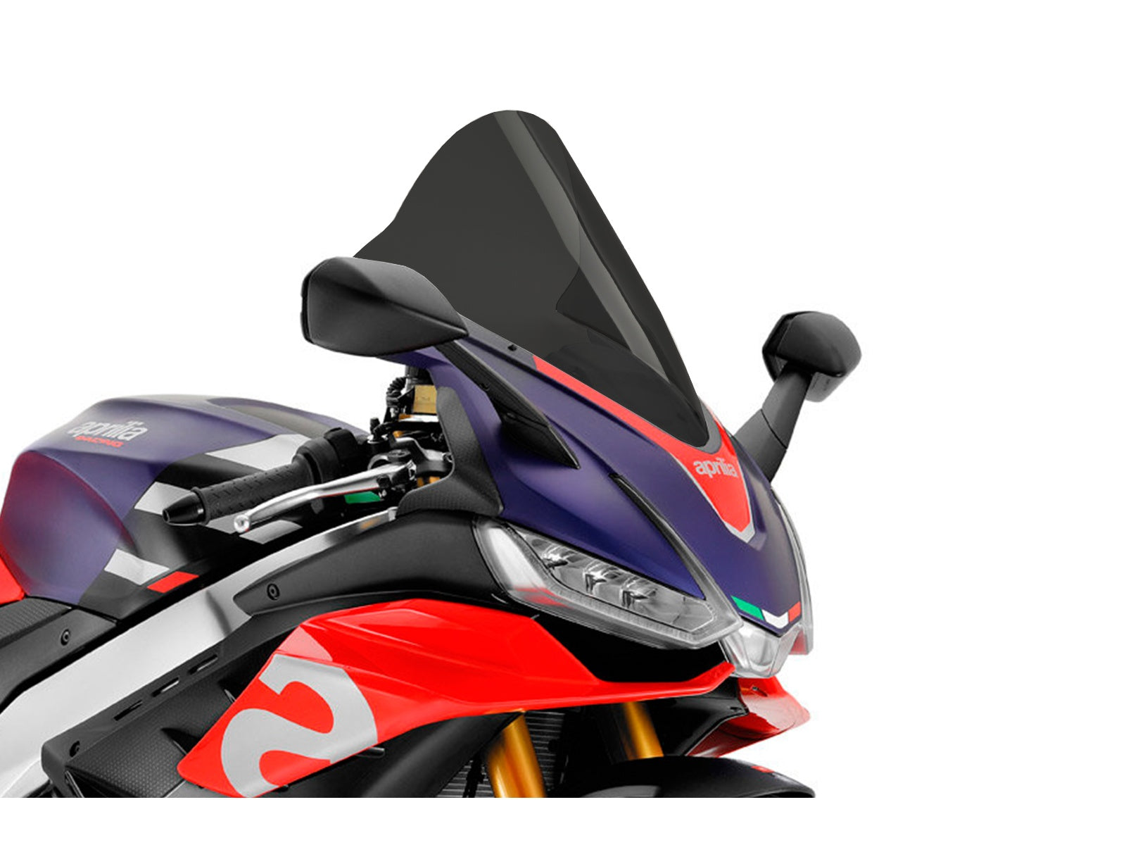 Puig R-Racer Screen In Clear for Aprilia RSV4 Factory (21-25)