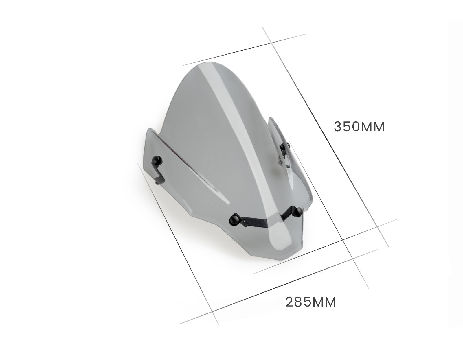 Puig Z-Racing Screen In Clear for Aprilia Tuono 660 (21-25)