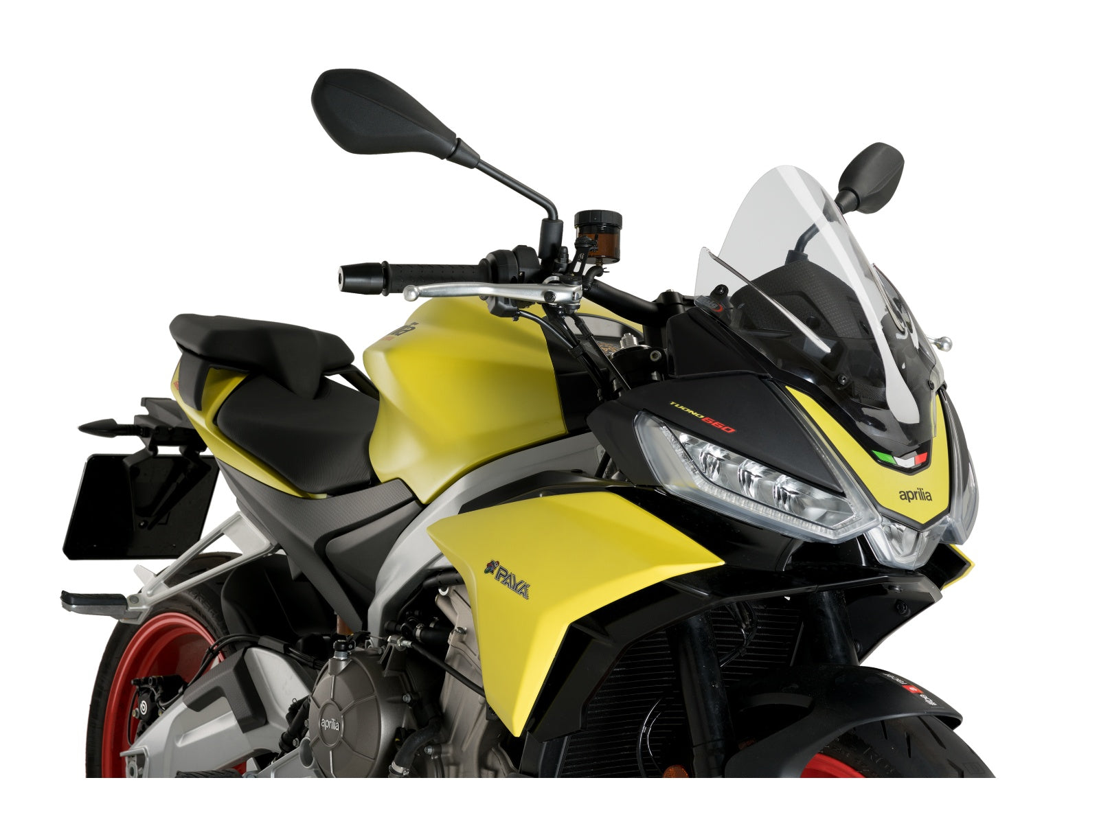 Puig Z-Racing Screen In Clear for Aprilia Tuono V4 1100 Factory (21-25)