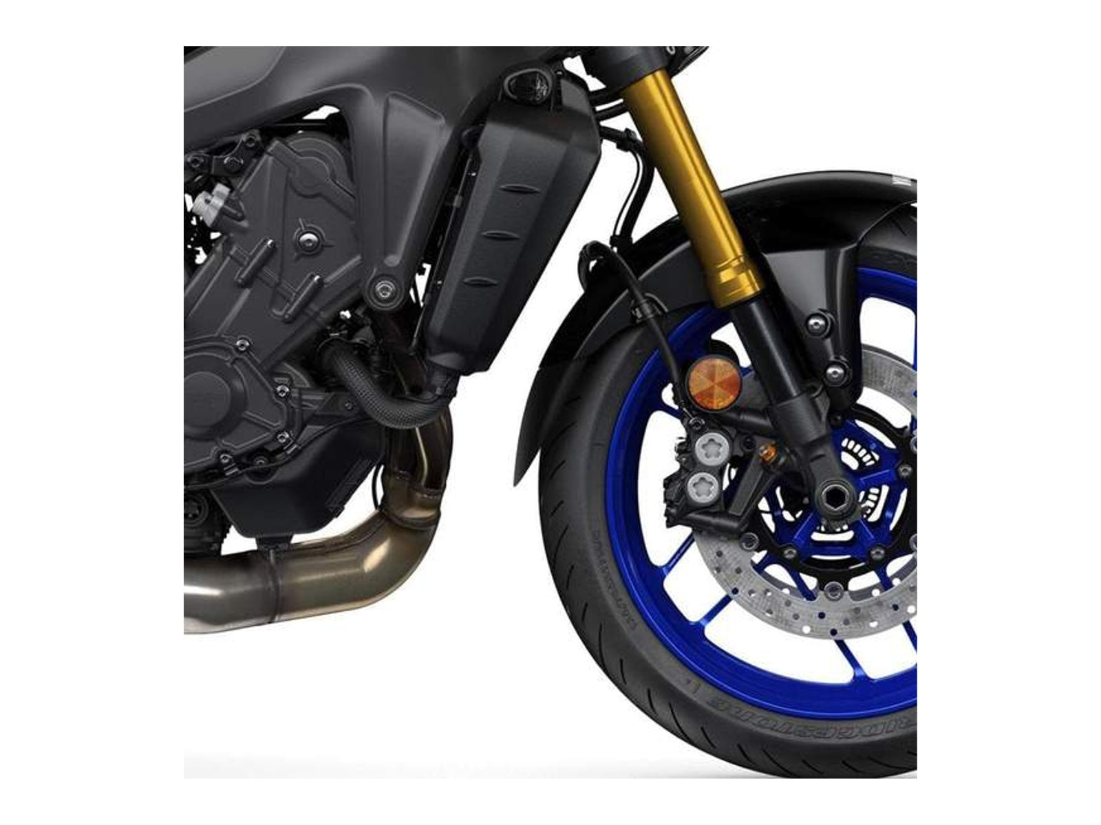 Puig Front Mudguard Extender In Black for Yamaha MT-09 (21-23)