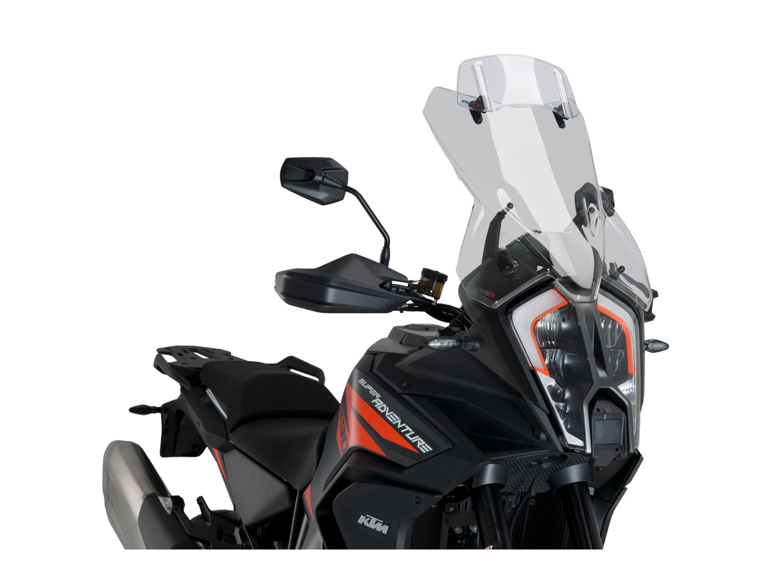 Puig Touring Plus Screen With Extender In Light Smoke for KTM 1290 Super Adventure S (21-24)