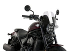 Puig New Generation Sport Screen In Clear for Honda CMX1100 Rebel DCT (21-25)
